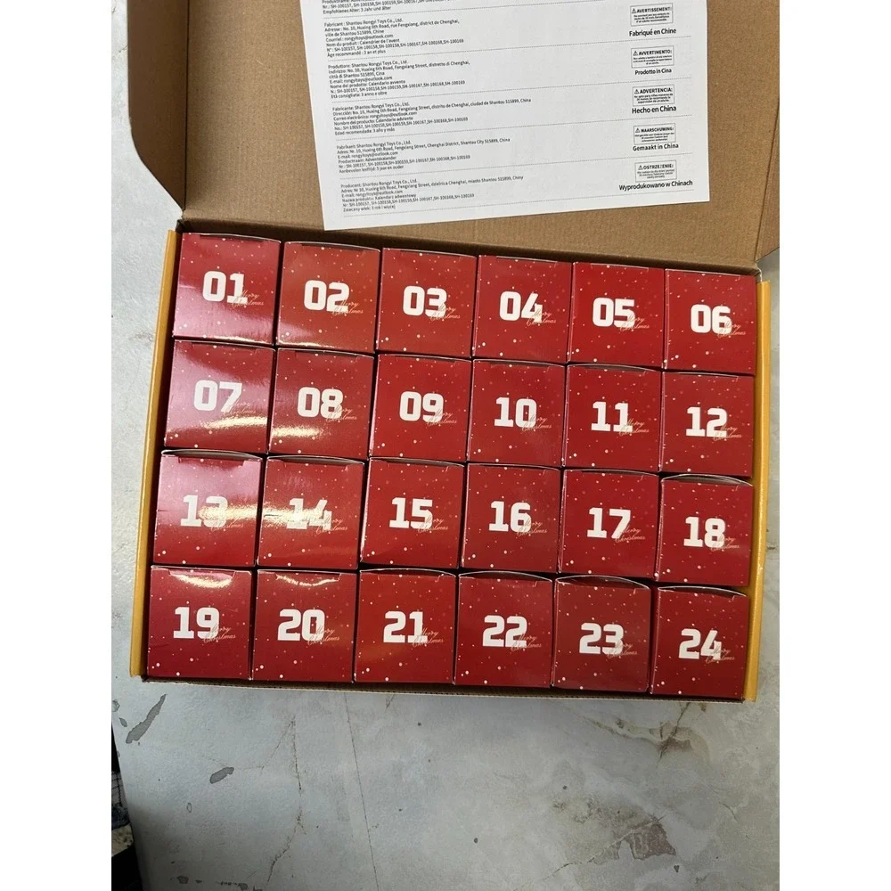 Cake‎ Building Blocks Advent Calendar 2024 Advent Calendar 24 Boxes of Surprise